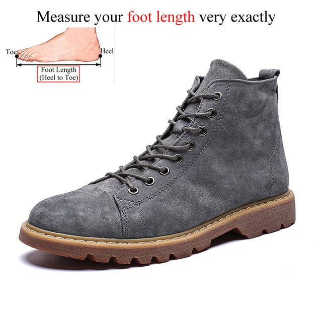 Men Leather Boots