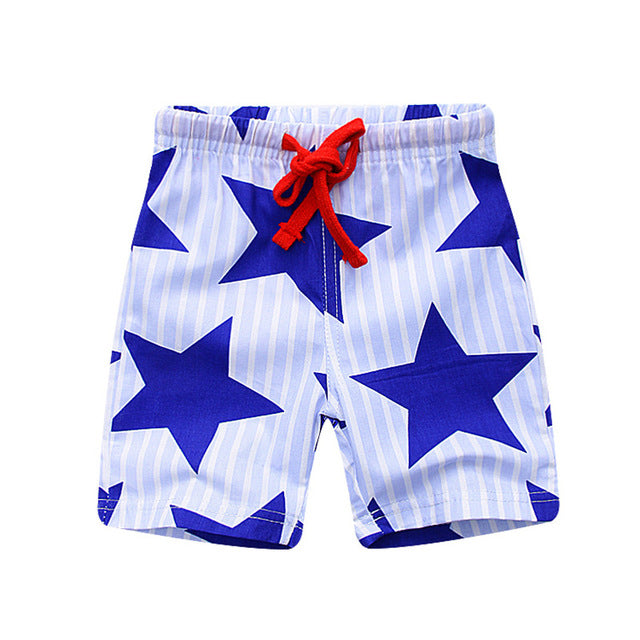 Animals Stripe Kids Shorts - Shopeasywear