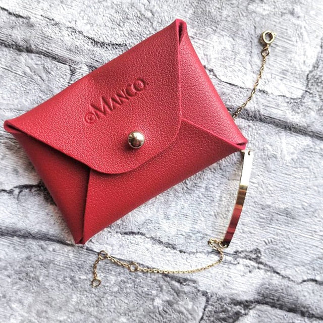 Leather coin Purse jewelry gift box jewlery packaging organizer trinket boxes - Shopeasywear