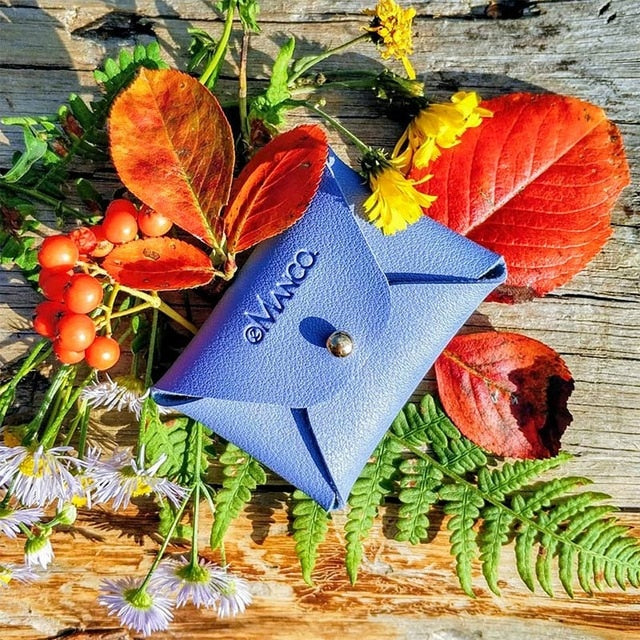 Leather coin Purse jewelry gift box jewlery packaging organizer trinket boxes - Shopeasywear