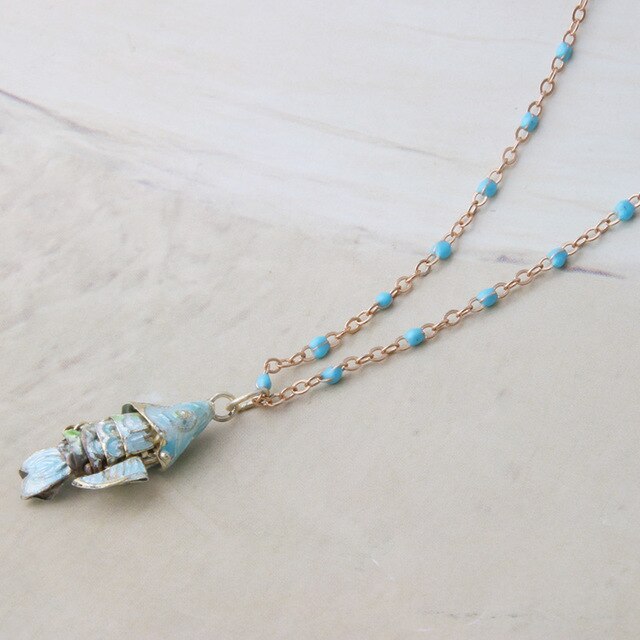 Stainless Fish Steel Chain Necklaces - Shopeasywear