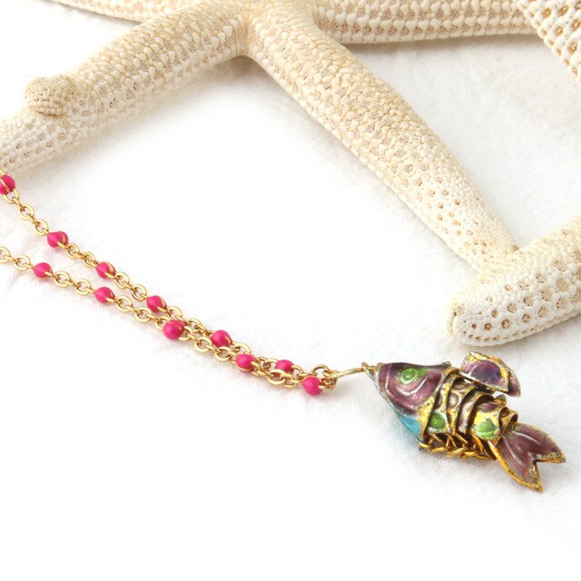 Stainless Fish Steel Chain Necklaces - Shopeasywear