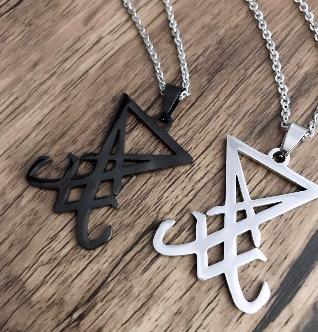 Satanic Symbol Men's Necklace