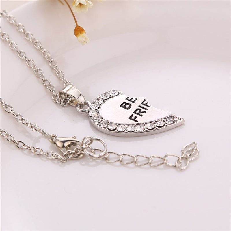 2 Pcs BFF Necklace For Men - Shopeasywear