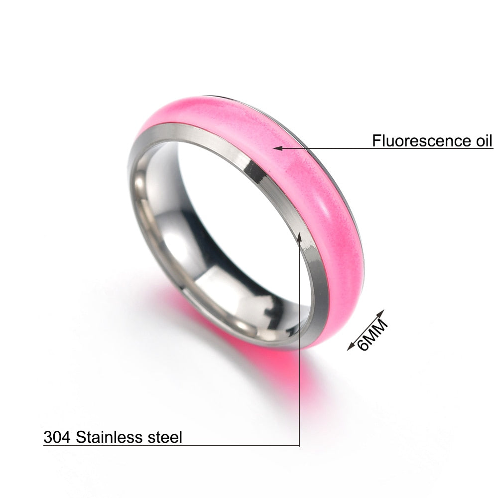 Stainless Steel Luminous Rings