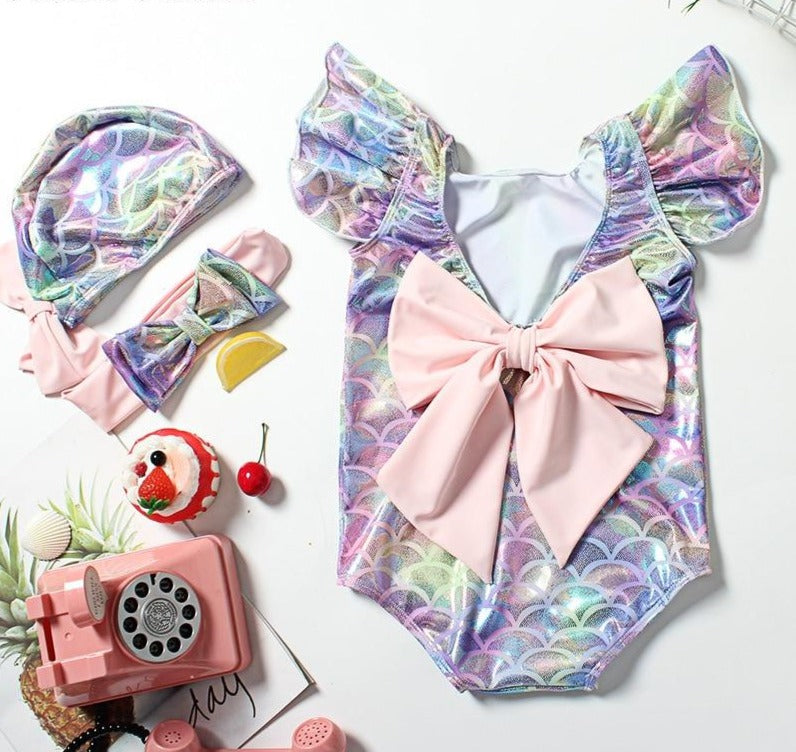 One Piece Children Swimming Suit
