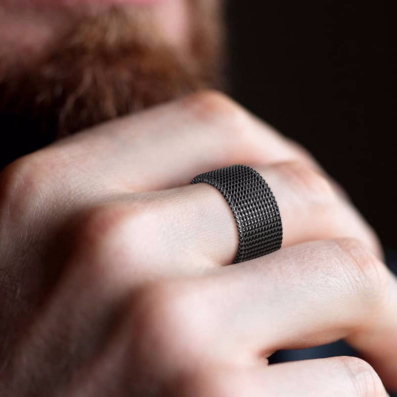 New Modern Stainless Steel Ring
