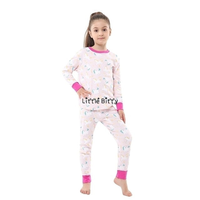 Full Sleeve Cotton Pajamas Sets For Kids
