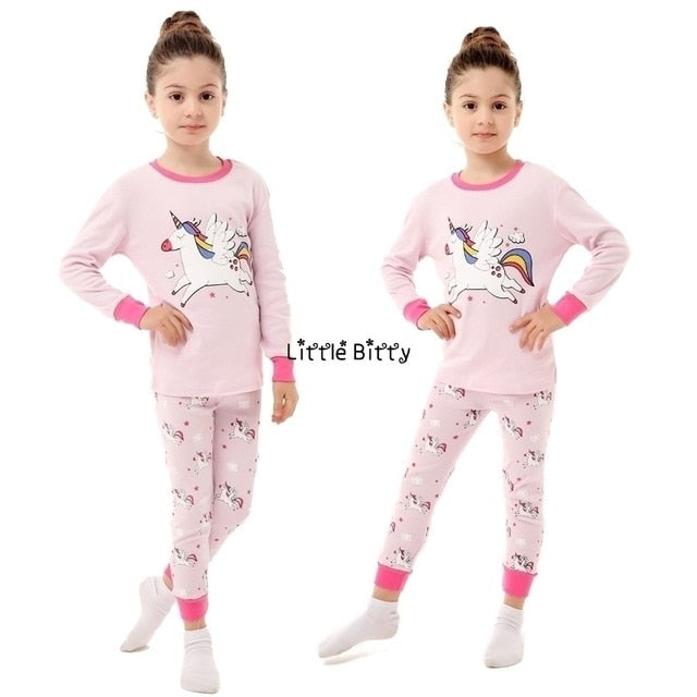 Full Sleeve Cotton Pajamas Sets For Kids