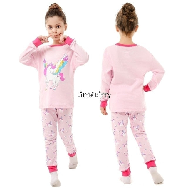 Full Sleeve Cotton Pajamas Sets For Kids