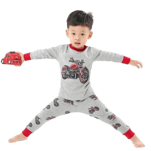 Full Sleeve Cotton Pajamas Sets For Kids