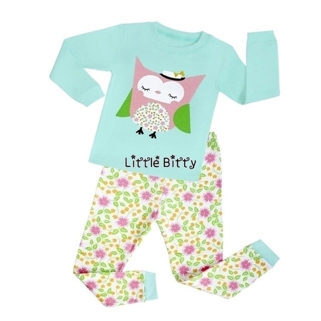 Full Sleeve Cotton Pajamas Sets For Kids