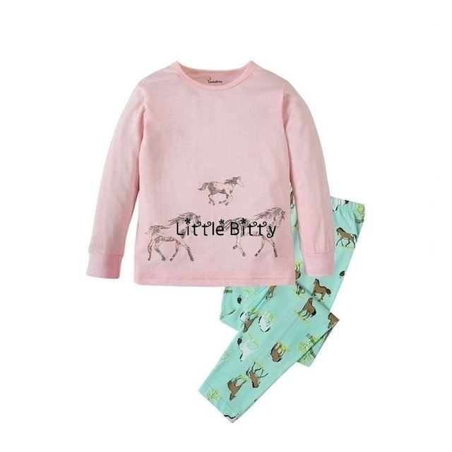 Full Sleeve Cotton Pajamas Sets For Kids