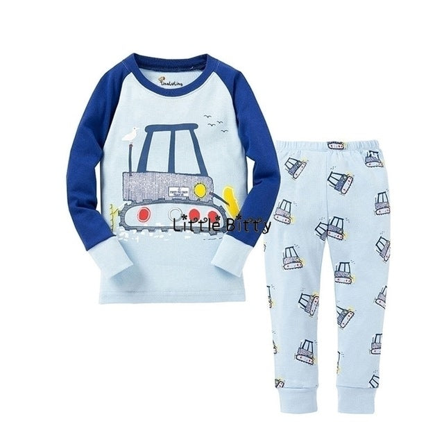 Full Sleeve Cotton Pajamas Sets For Kids