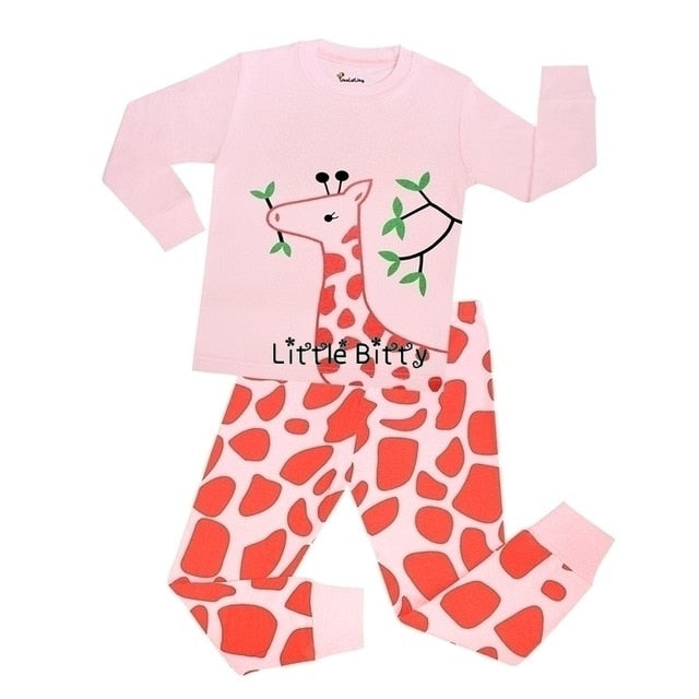 Full Sleeve Cotton Pajamas Sets For Kids