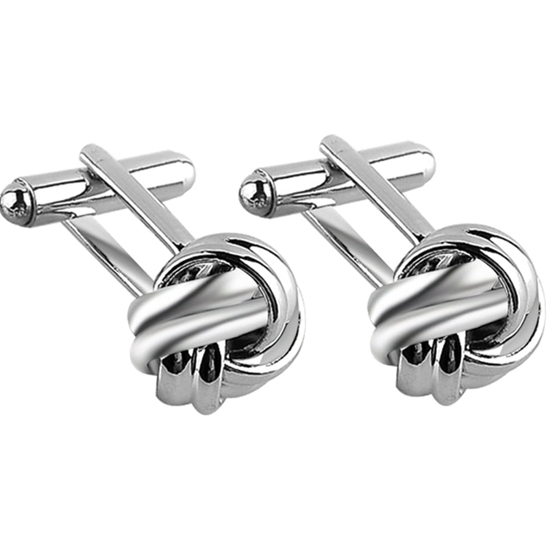 High Quality Knot Cufflinks - Shopeasywear
