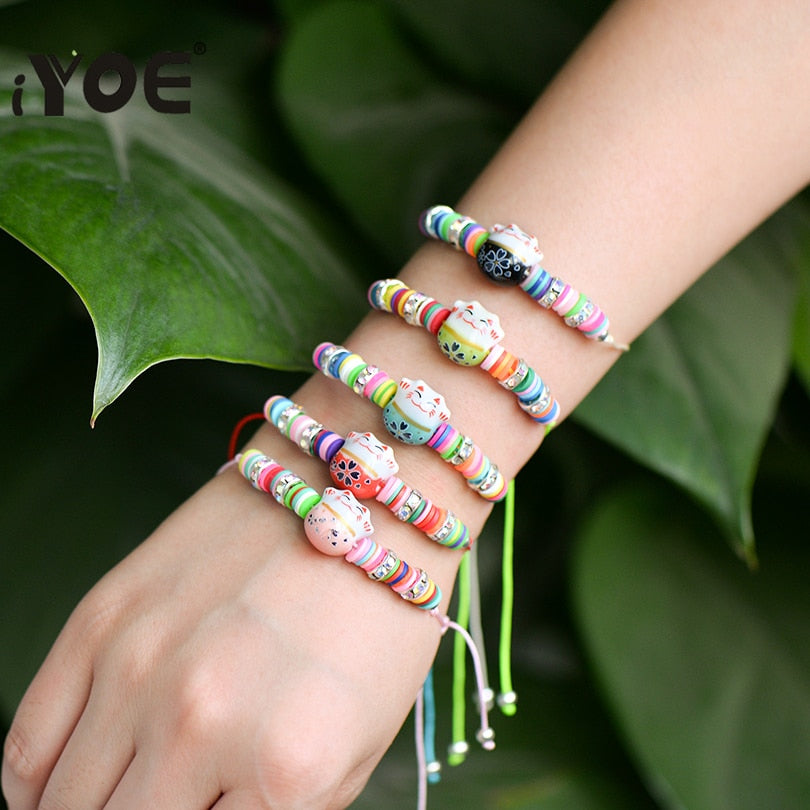 Handmade Smile Cat Kids Bracelets For Kids - Shopeasywear