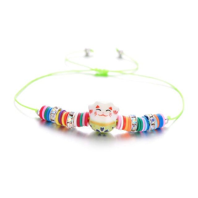 Handmade Smile Cat Kids Bracelets For Kids - Shopeasywear
