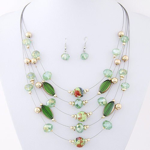 Choker Gem Crystal Necklace - Shopeasywear