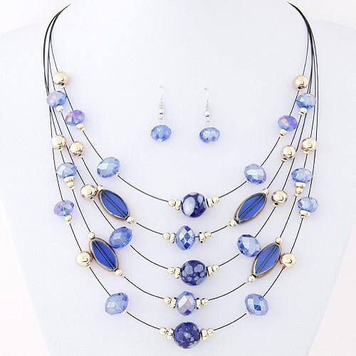 Choker Gem Crystal Necklace - Shopeasywear