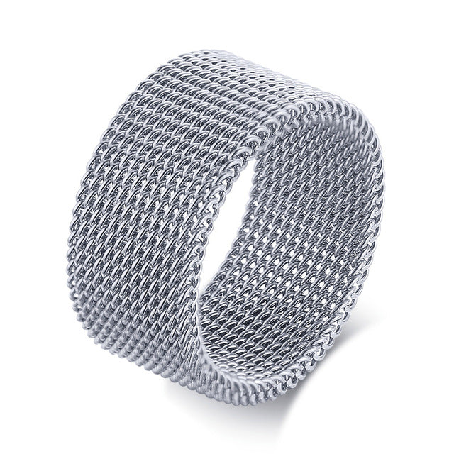 New Modern Stainless Steel Ring