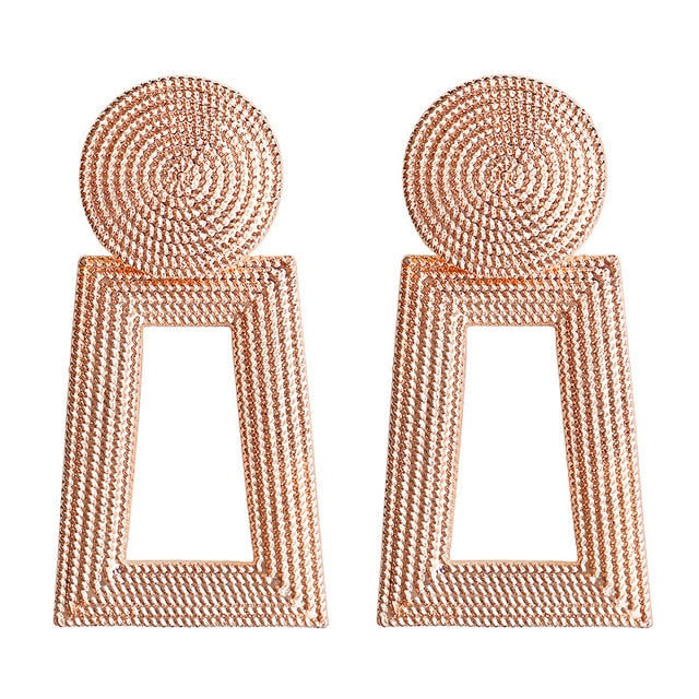 30 Styles Metal Drop Earrings for Woman