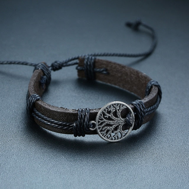 Wrap Leather Bracelets for Men - Shopeasywear