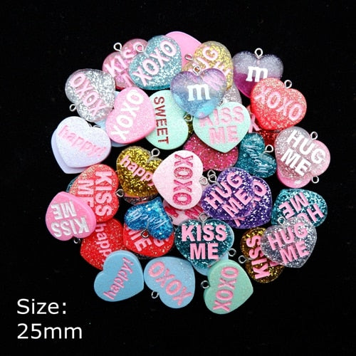 Charms Pendants 2-3 cm Mix set for Jewelry Making
