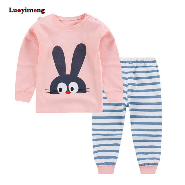 Cartoon Kids Pajamas Sets