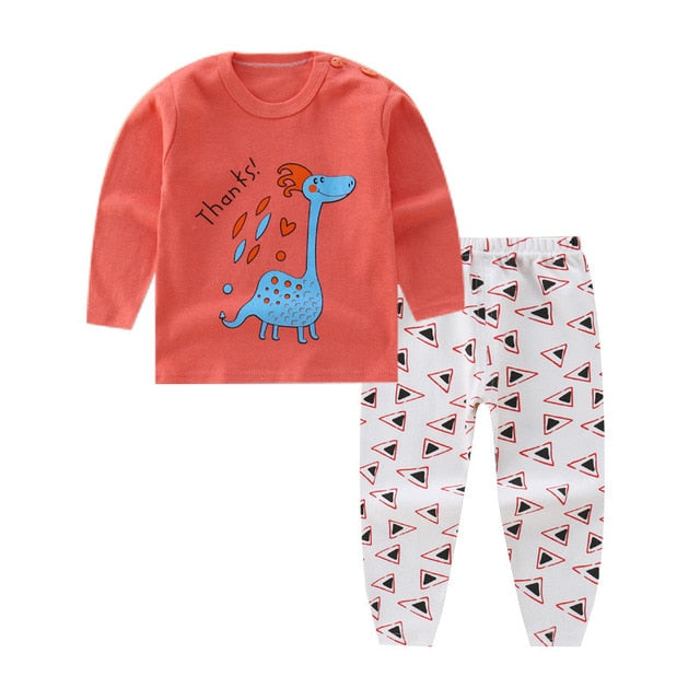 Cartoon Kids Pajamas Sets
