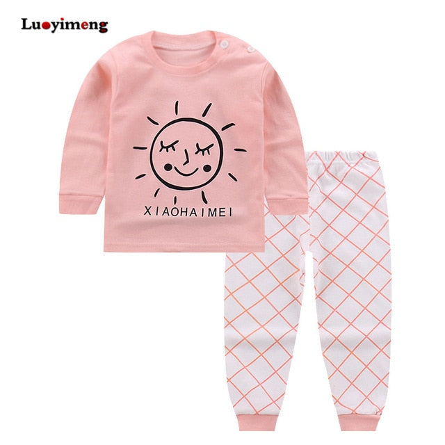 Cartoon Kids Pajamas Sets