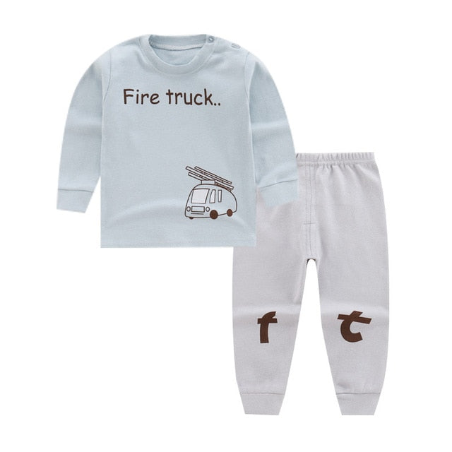 Cartoon Kids Pajamas Sets