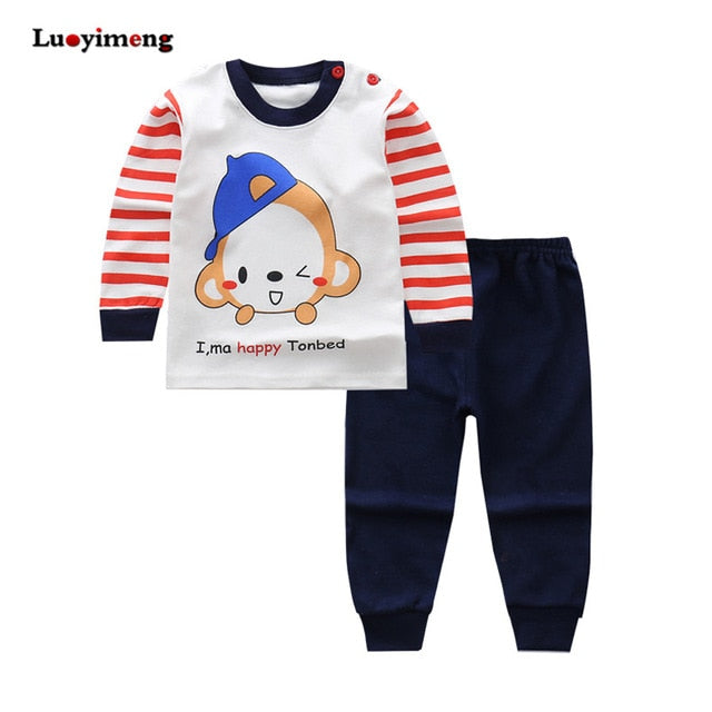 Cartoon Kids Pajamas Sets