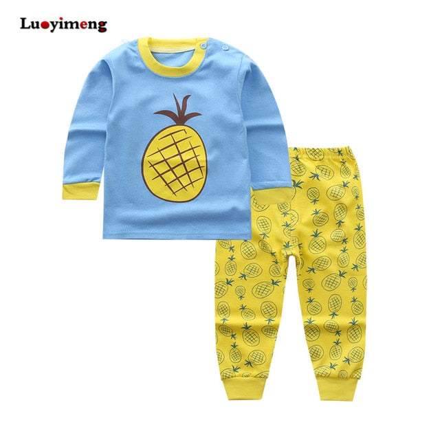 Cartoon Kids Pajamas Sets