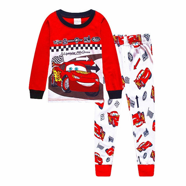 2 Pieces Cartoon Kids Pajamas Set