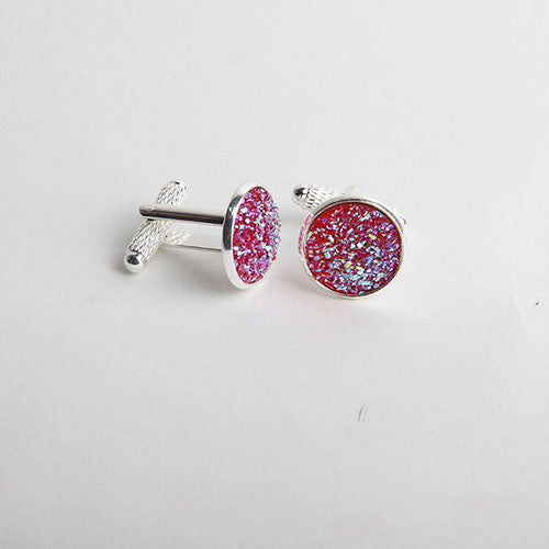 Drusy Stone Cufflinks for Men - Shopeasywear