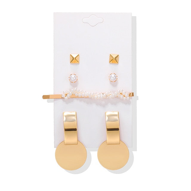 New Women Earrings Set