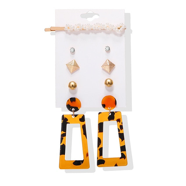 New Women Earrings Set