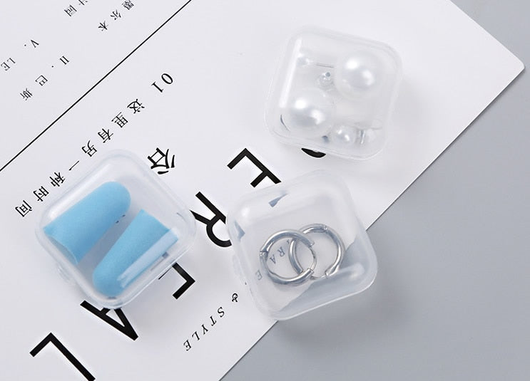 5pcs Transparent Portable Mini Jewelry Box - Shopeasywear