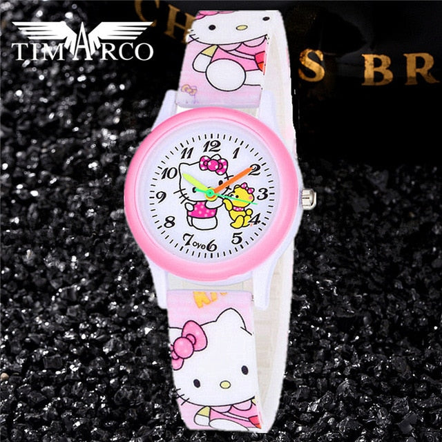 Cartoon Brand Silicone Strap Watches - Shopeasywear