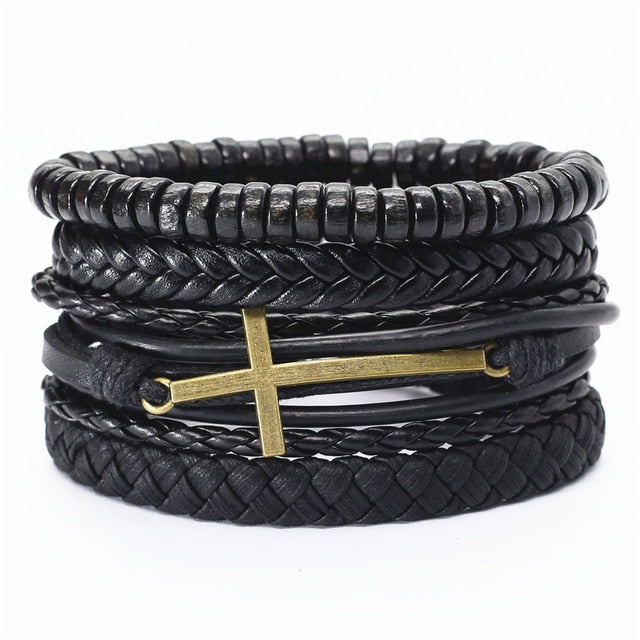 New 4 Pcs/set Guitar Men Bracelets - Shopeasywear