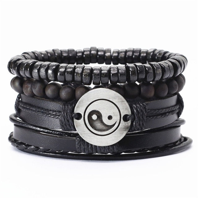 New 4 Pcs/set Guitar Men Bracelets - Shopeasywear