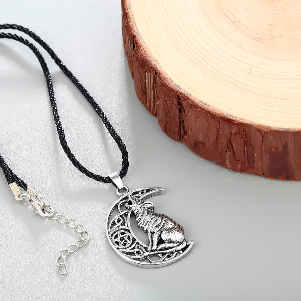 Animal Wolf Men's Necklace