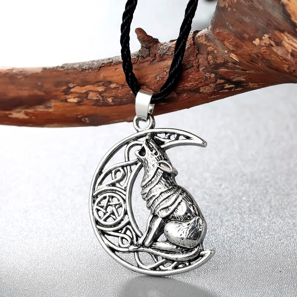 Animal Wolf Men's Necklace
