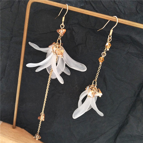 Fashion Trendy earrings flowers stud earrings for women Vintage creative temperament contracted woman stud earrings fine jewelry - Shopeasywear