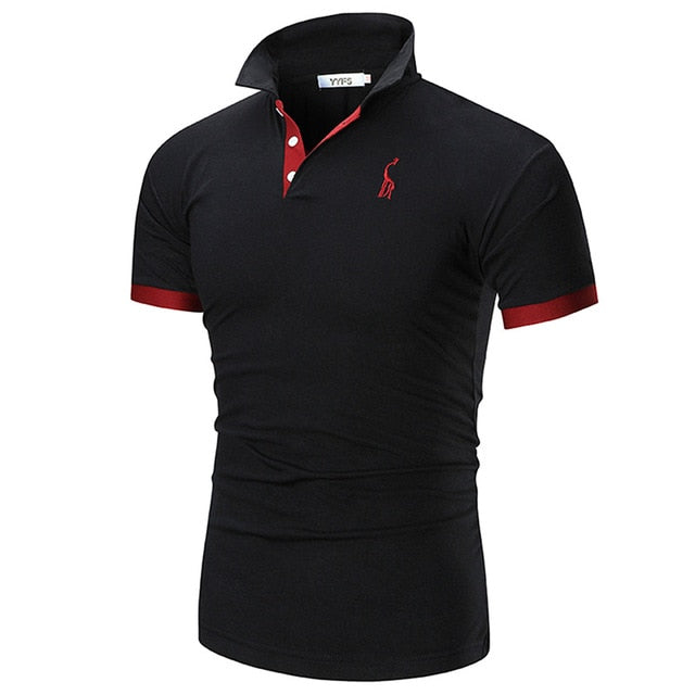 men's short sleeve polo shirt