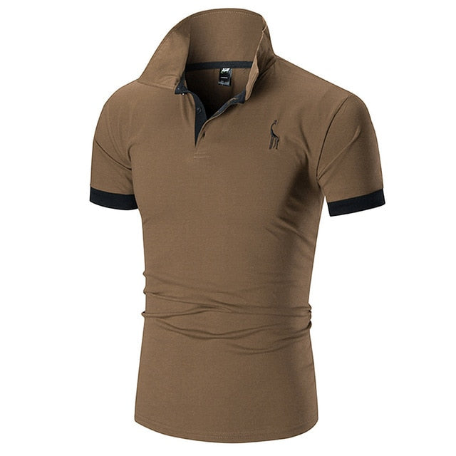 men's short sleeve polo shirt