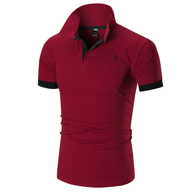 men's short sleeve polo shirt