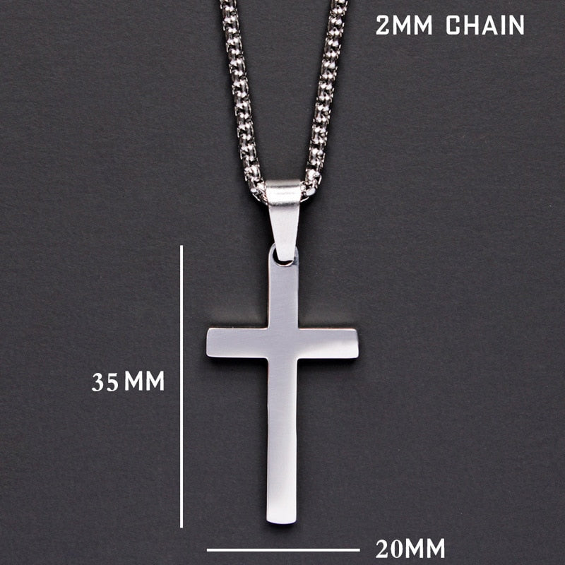 2020 Fashion New Classic Cross Men Necklace - Shopeasywear