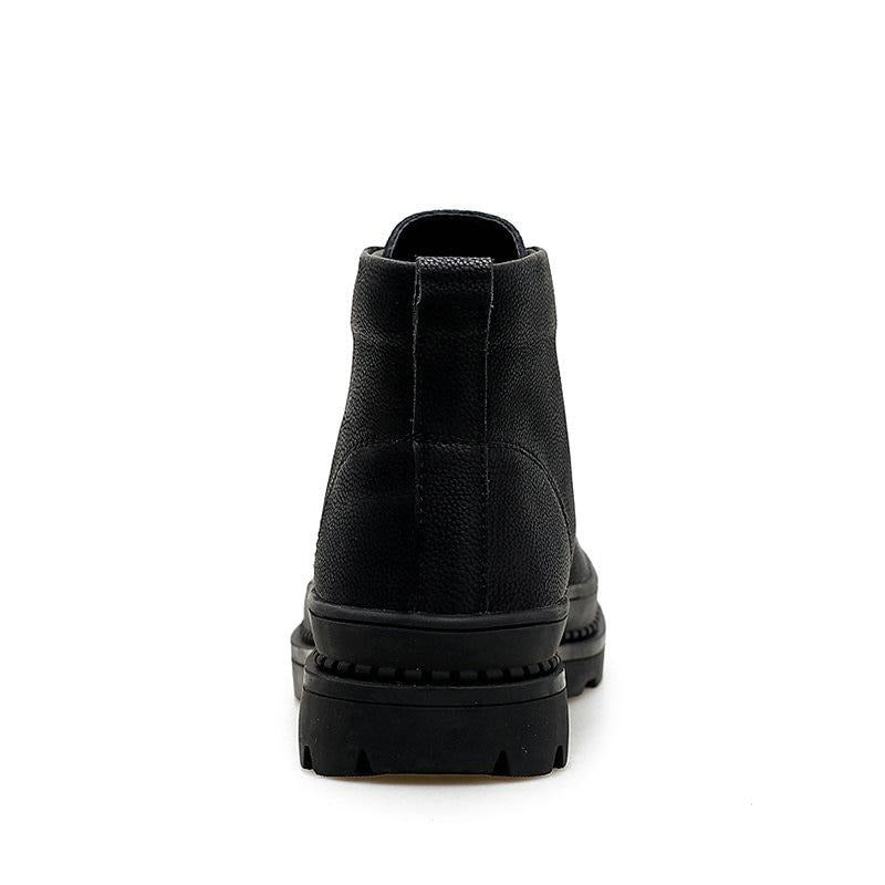 Black Warm Winter Men Boots